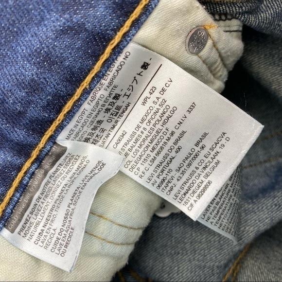 LEVI’S 511 blue jeans boot cut size 31 - Picture 5 of 7